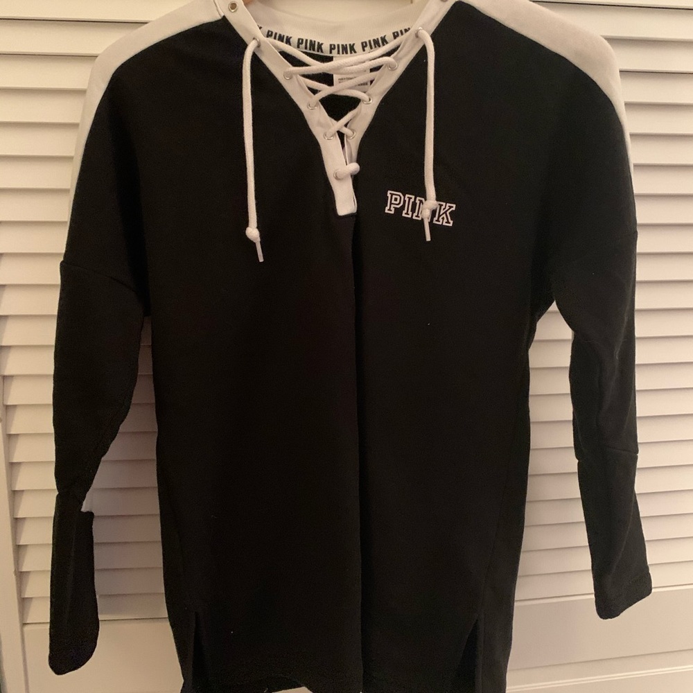 Women’s PINK Victoria Secret Tie-Up Sweatshirt